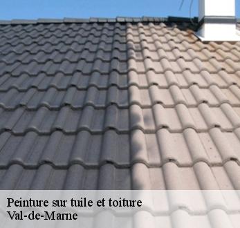 Peinture sur tuile et toiture Val-de-Marne 